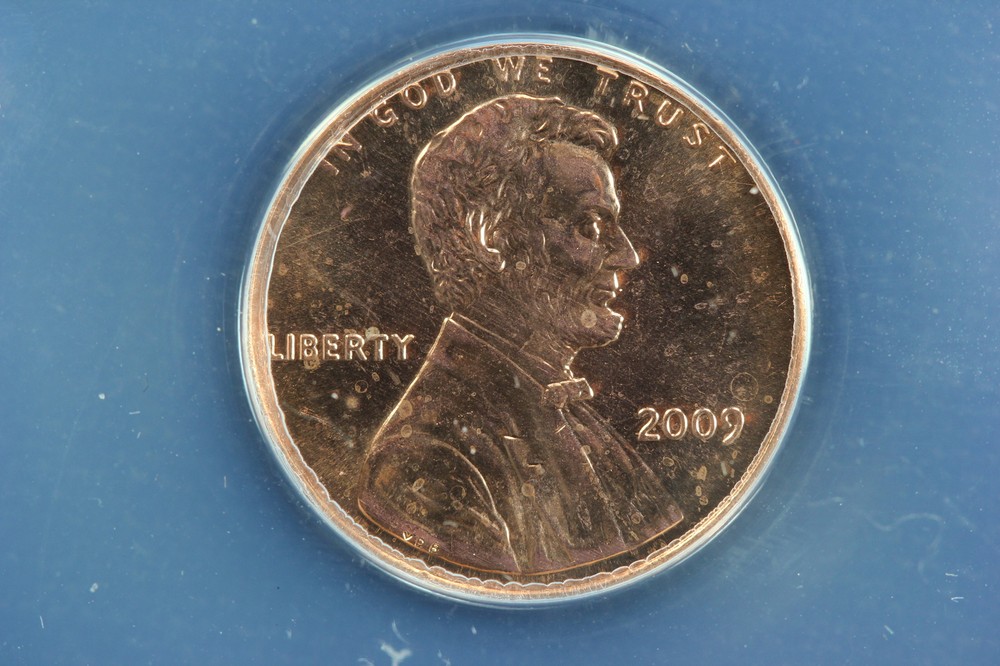 2009 Lincoln Chronicles Cent Professional Years Reverse ANACS MS-67 Red 2I76