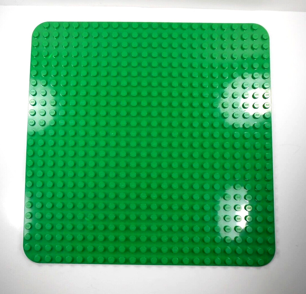 Lego Duplo Baseplate 24x24 thin green - NEW - (SIP)