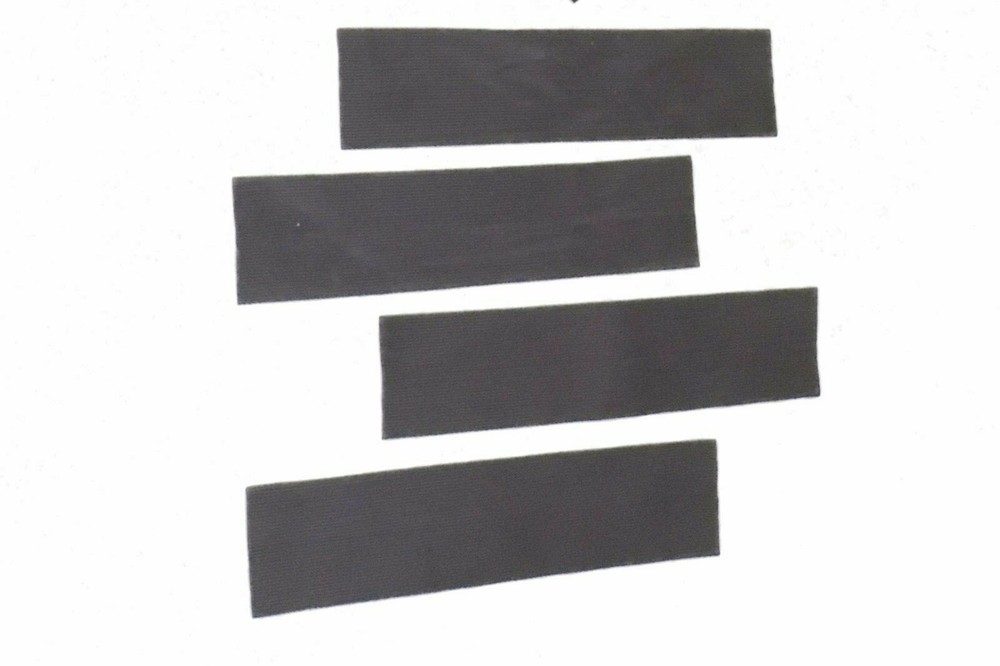 15 BLACK Rubber Cat Whisker Bow String Silencers Silencer Archery - EASY TIE ON