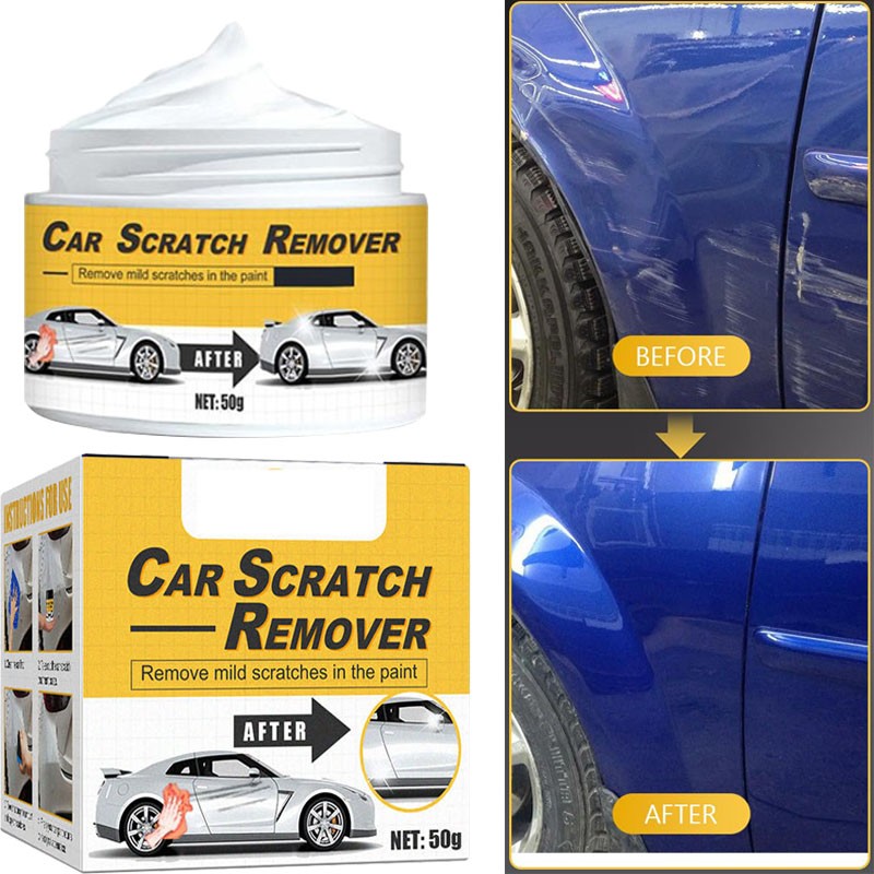 Polishing Compound & Scratch Remover with Sponge, Car Scratch Remover US