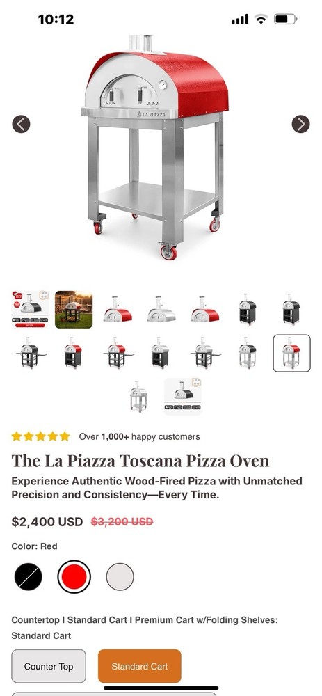Wood-Fired Pizza Oven