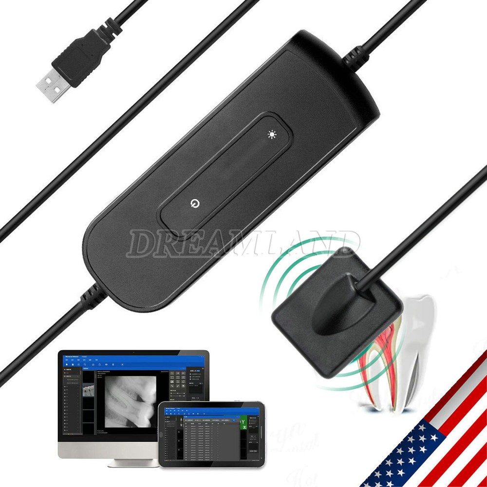 Dental Digital Xray Sensor Imaging System RVG Intraoral X-ray Sensor Size 2