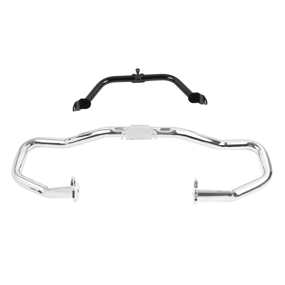 Chrom Engine Crash Bar Fairing Support Bracket For Harley Road Glide FLTRX 15-23