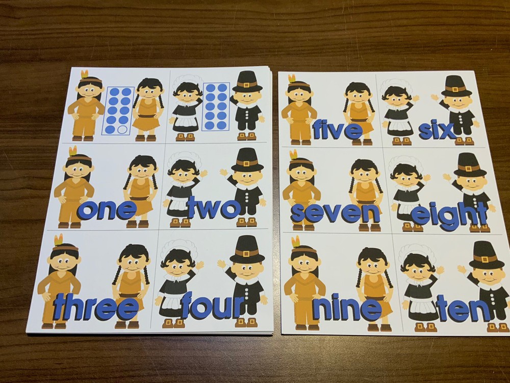 PIlgrams & Native Americans - THEMED Learning Activities Package- LAMINATED