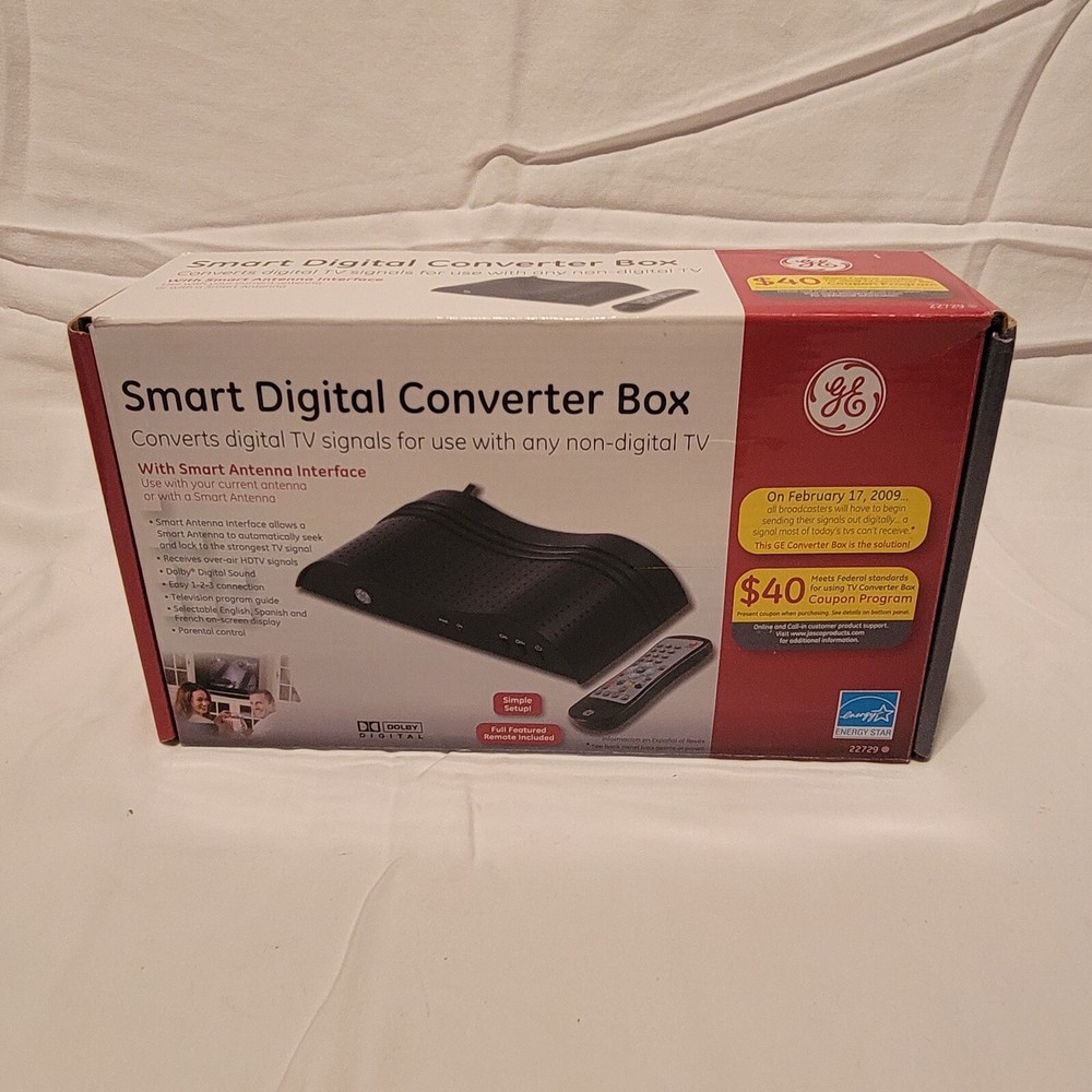 GE Smart Digital Converter Box • Model 22729