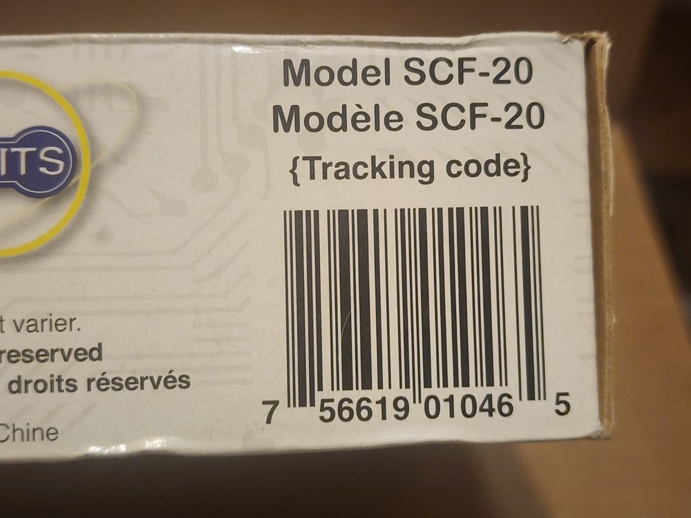ELENCO SNAP CIRCUITS FUNDAMENTALS SCF-20 LEARNING ELECTRONIC BUILDING KIT SCF20
