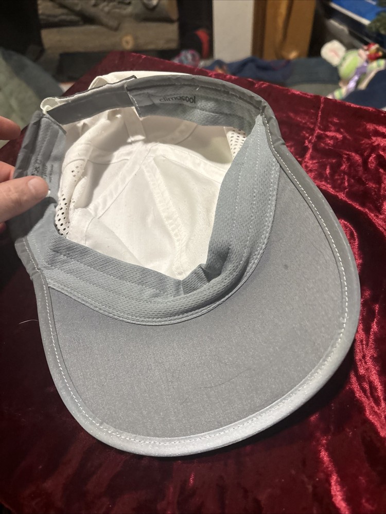Adidas Lite Weight Running Hat White Osfm