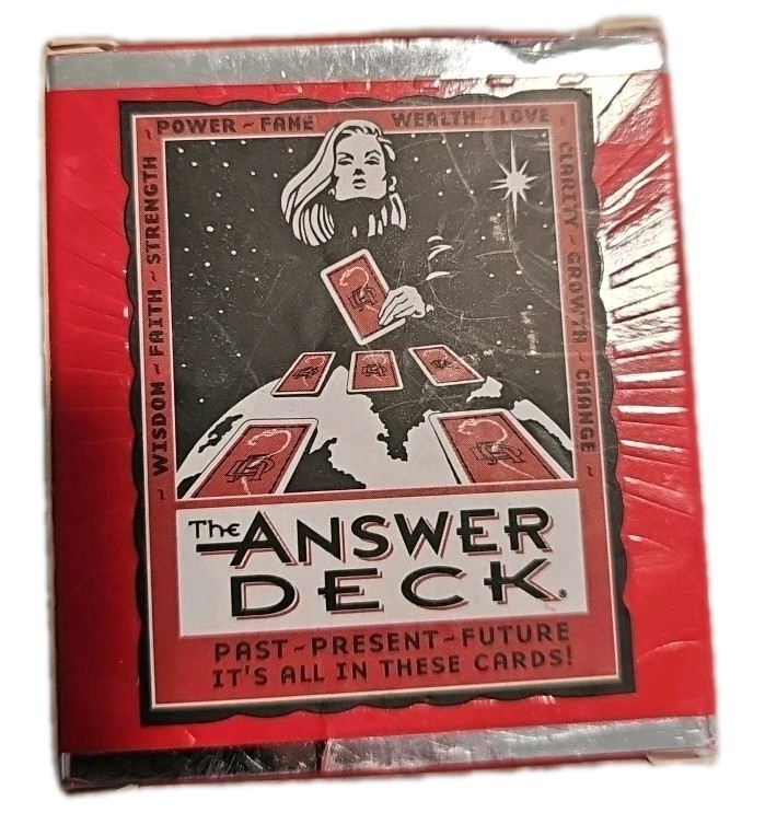 The Answer Deck - Past Present Future Prophecy Cards -