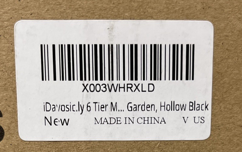 Idavosic.ly 6 Tier Planet Stand