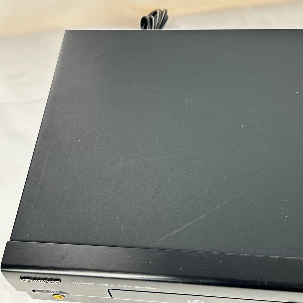 KENWOOD DP-3040 CD Compact Disc Player Tested