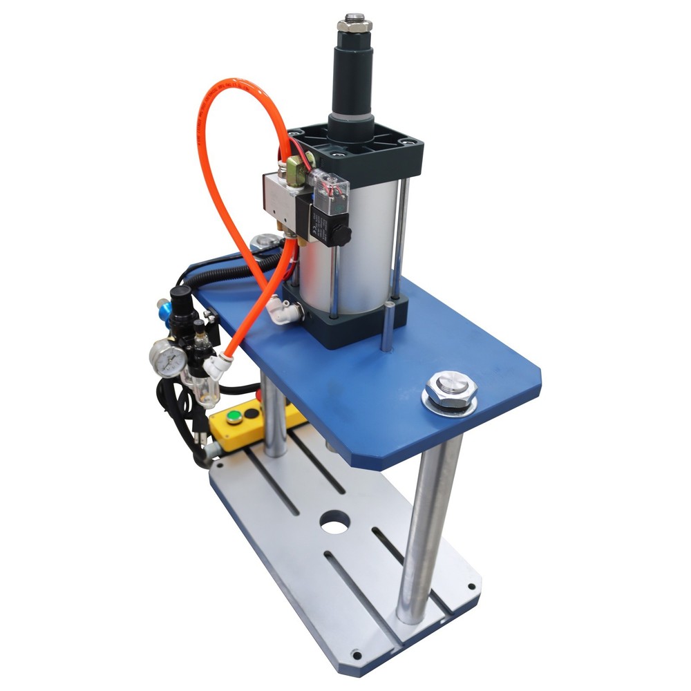 1102lb Pneumatic Punch Machine Compressed Air Punch Press w/Controller 2 Columns