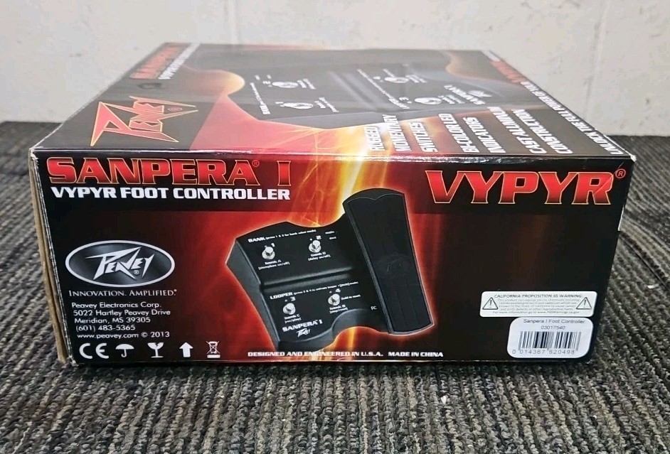 Peavey 03017540 Sanpera I Vypyr Foot Controller