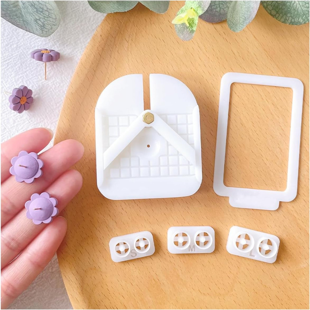 Stud Post Embedding Tool Polymer Clay Earring Polymer Clay Tools Clay Jewelry