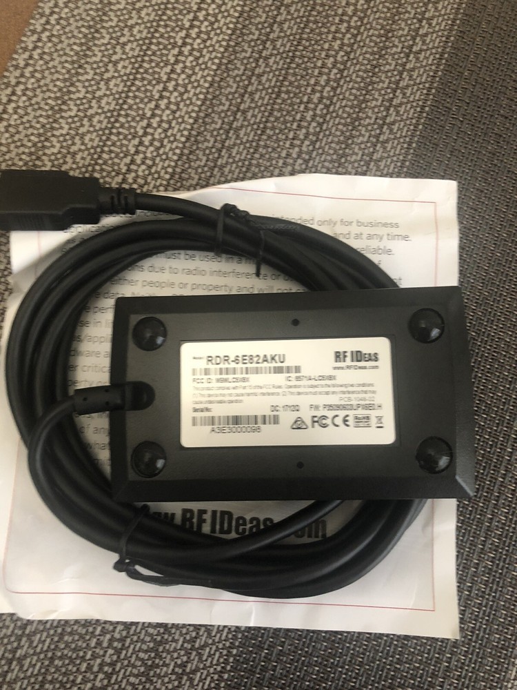 RFIDeas RDR-6082AKU pcProx Wave ID. RF Ideas. NEVER USED