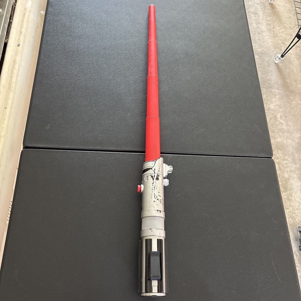 Star Wars Darth Vader Red Lightsaber 2004 Hasbro
