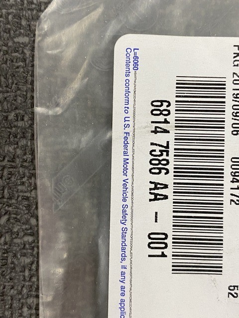 Genuine Mopar O Ring 68764663AA
