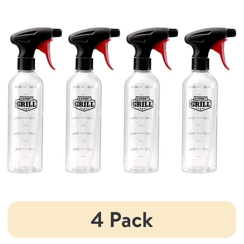 Leak Proof 17oz Spray Bottle 2-Function BBQ Grill Tool Moisture Control New