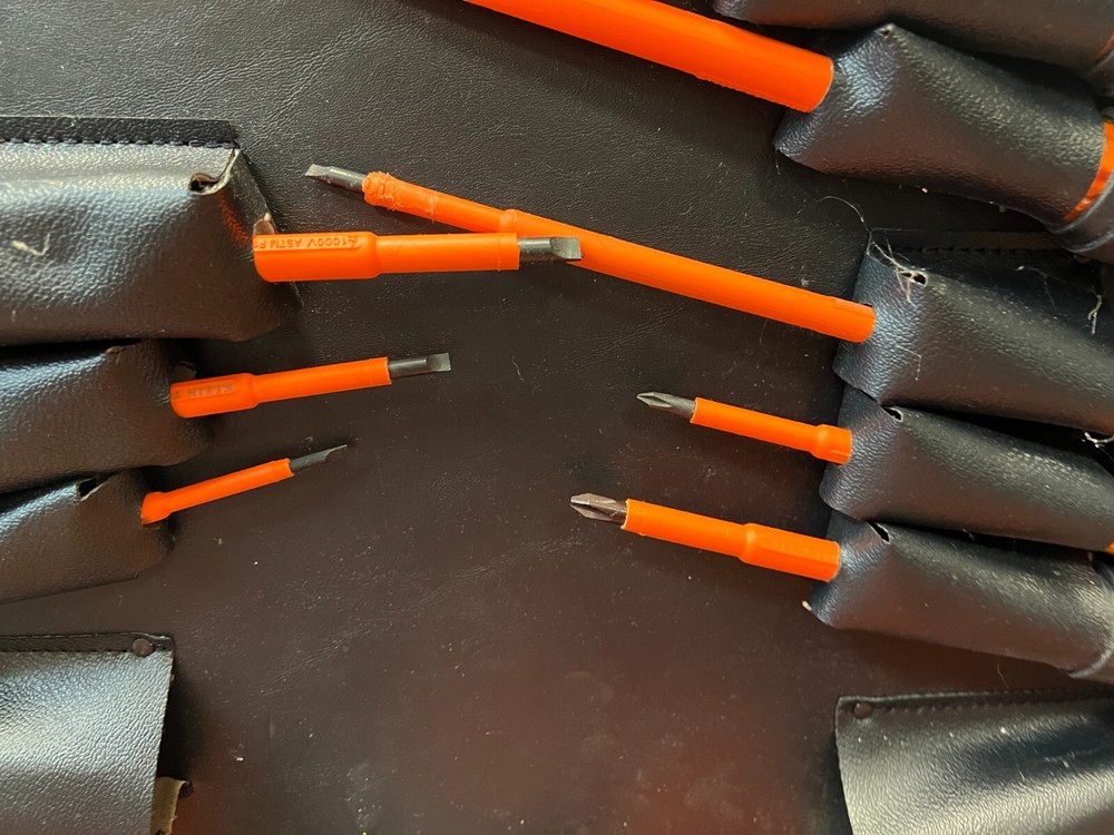 Klein Electrician Tool Set with hard case