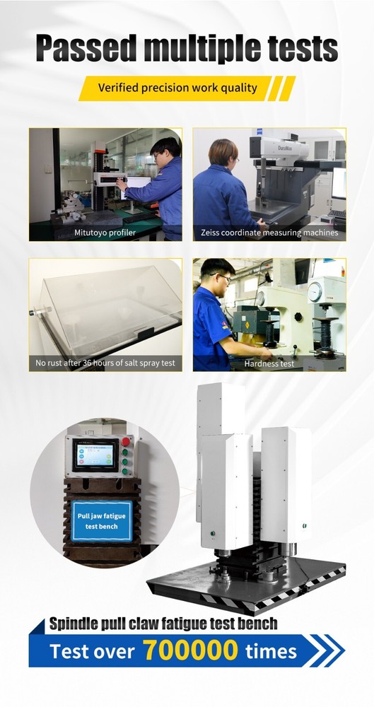 OTT-HSK63(K) Pull Spindle Pull Claw Clamping Gripper 7-petal