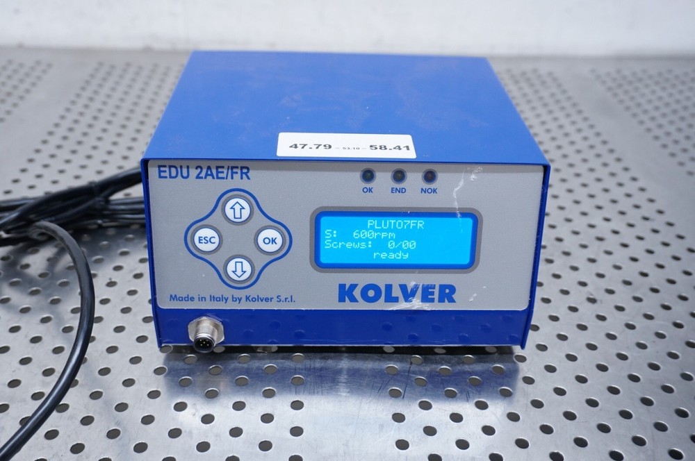 KOLVER EDU 2AE/FR Control Unit for Torque Electric Screwdriver