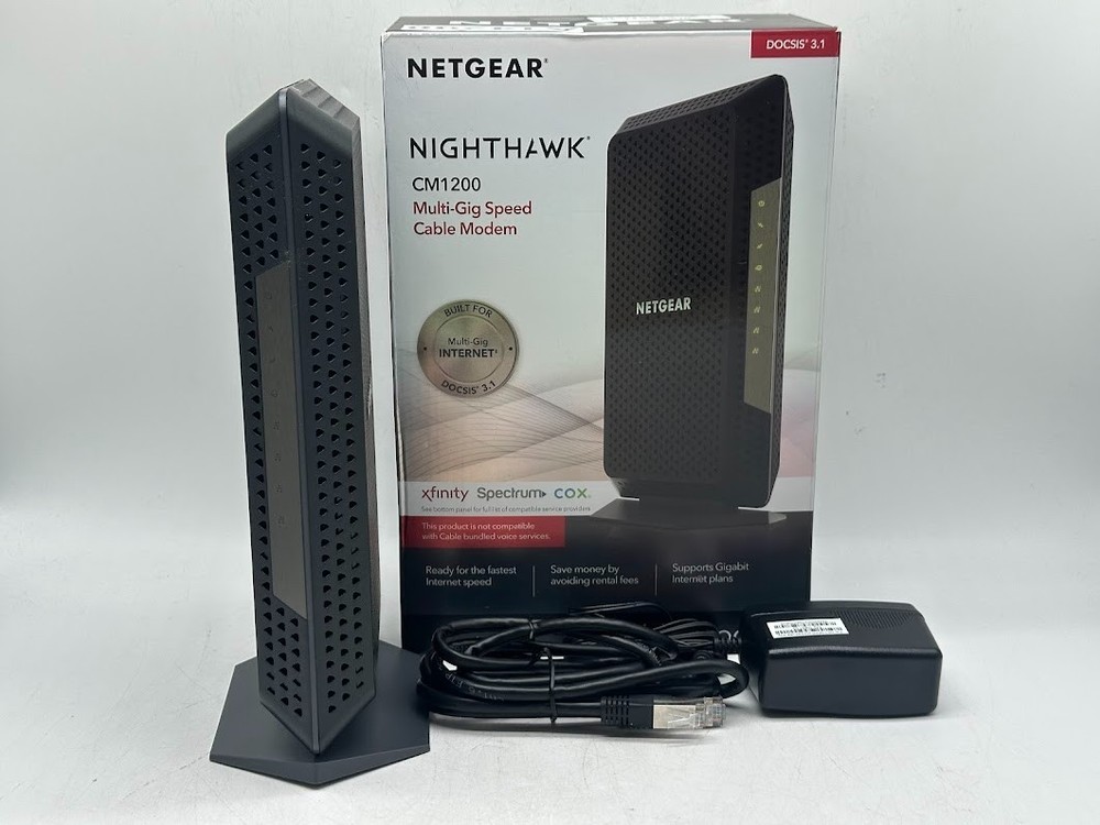 NETGEAR Nighthawk Cable Modem CM1200