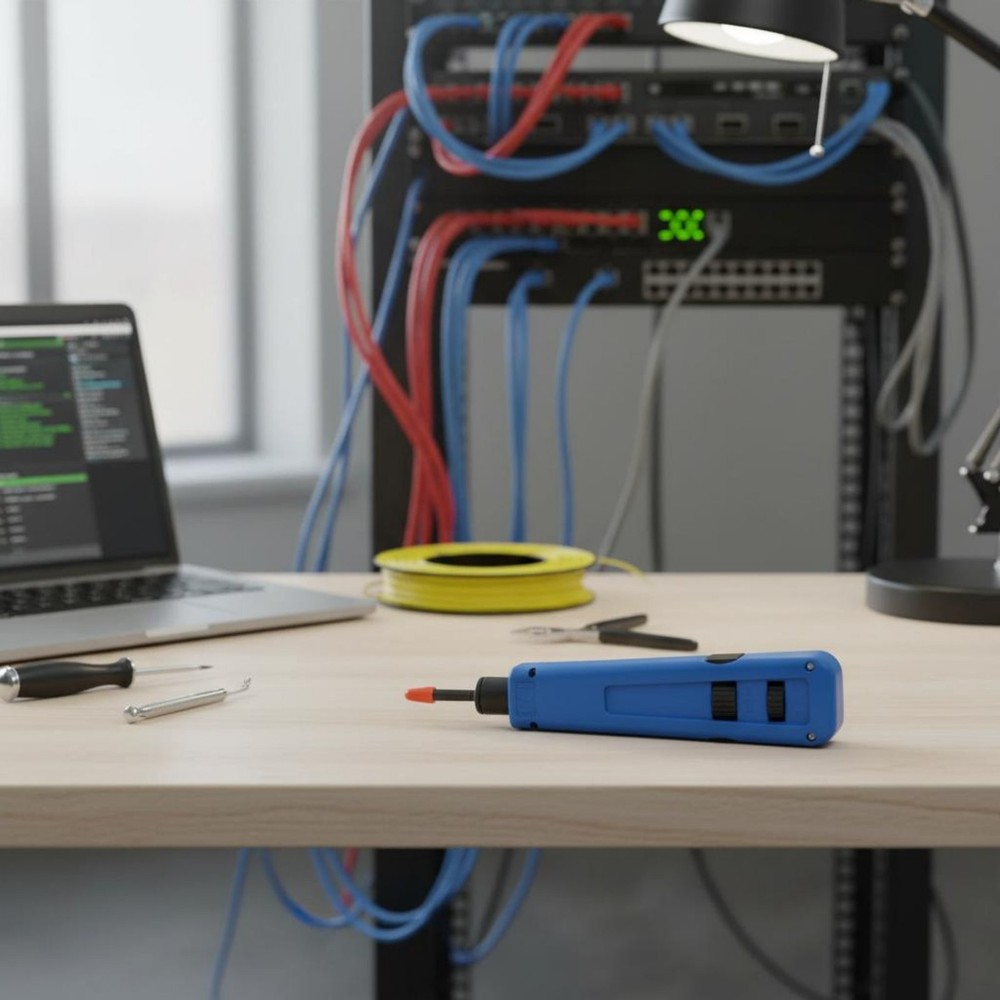 110 Punch down Tool Multi-Function Network Punch Tool for DIY Enthusiasts