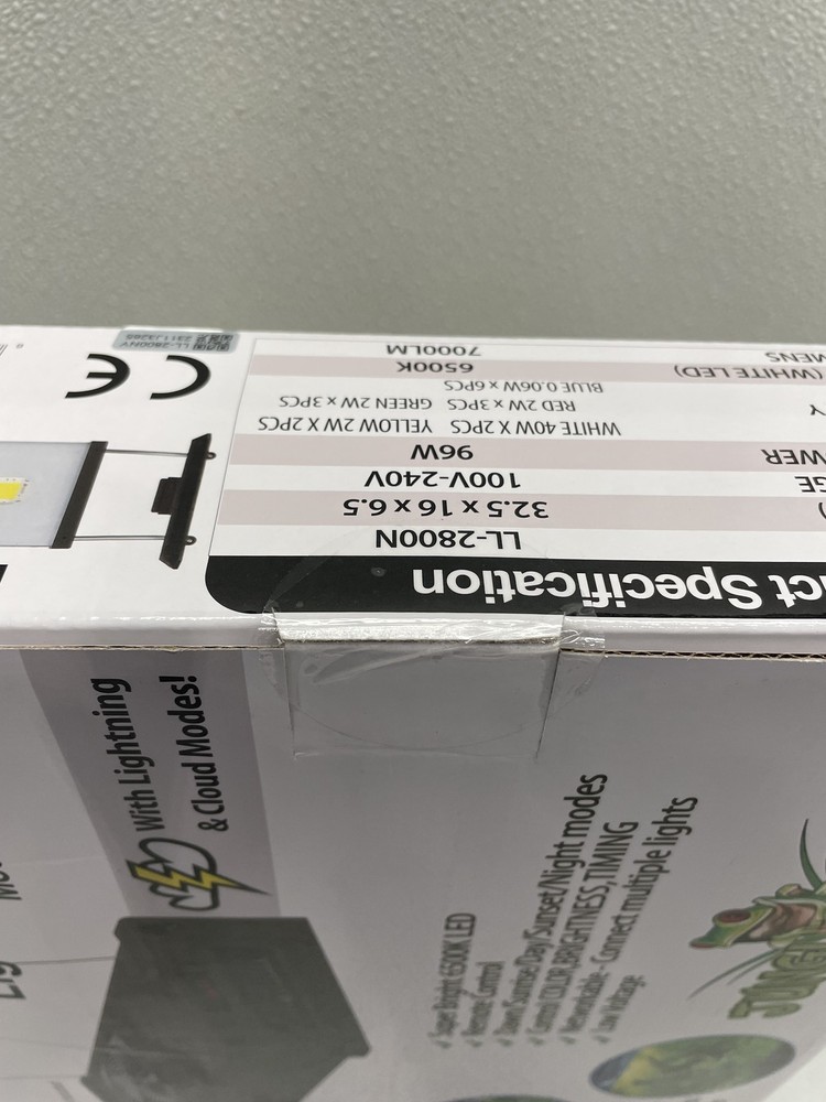 Jungle Hobbies Advanced LED Lighting System With Lightning & Cloud Modes