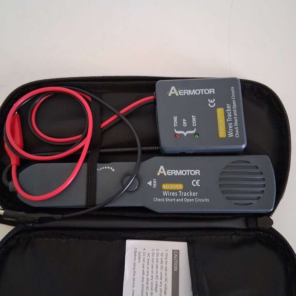 Aermotor Cable Tracker Electrical, Telephone Wire Tracer With Flexible Probe
