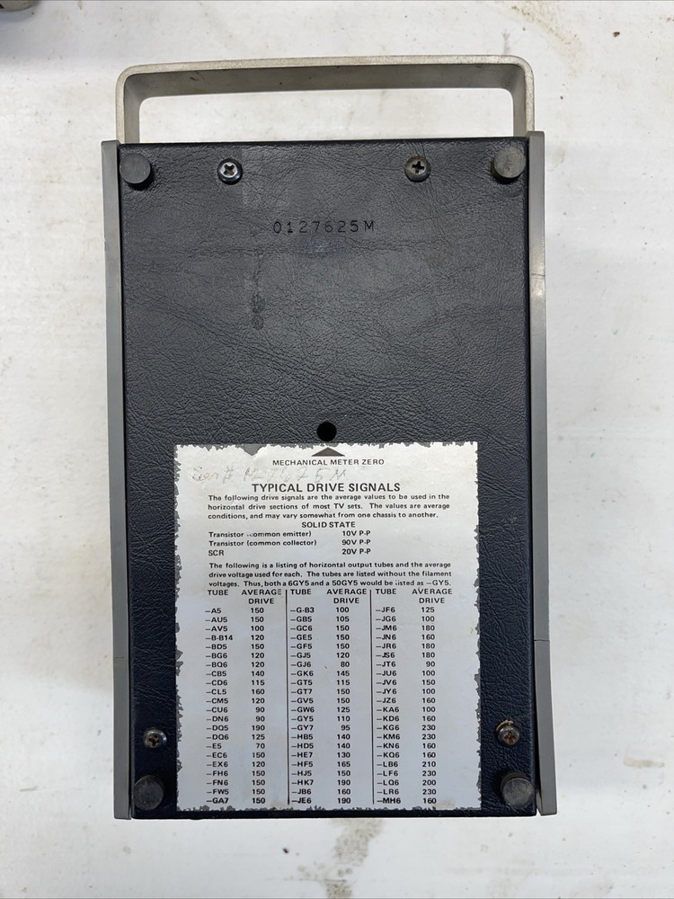 SENCORE RINGER YF33 YOKE & FLYBACK TESTER AND SWEEP CIRCUIT ANALYZER