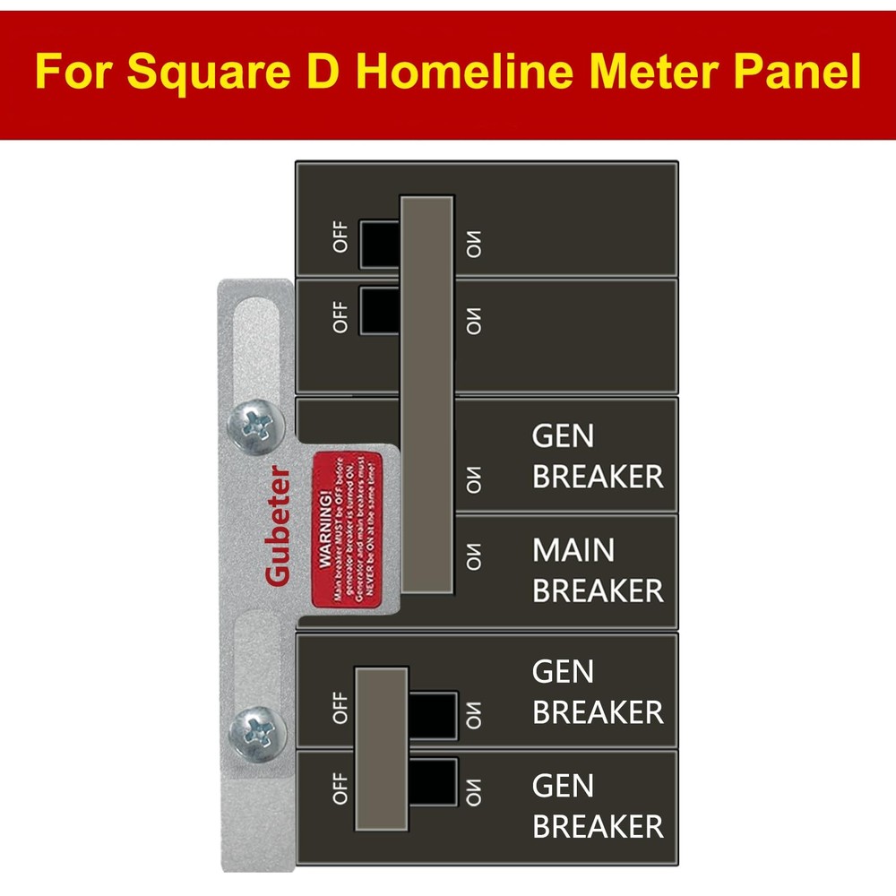Generator Interlock Kit Compatible with Square D Generator Interlock Kit for ...