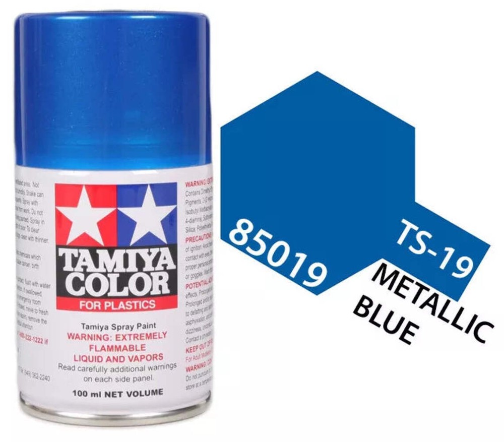 TS-19 Metallic Blue Lacquer Paint 100ml