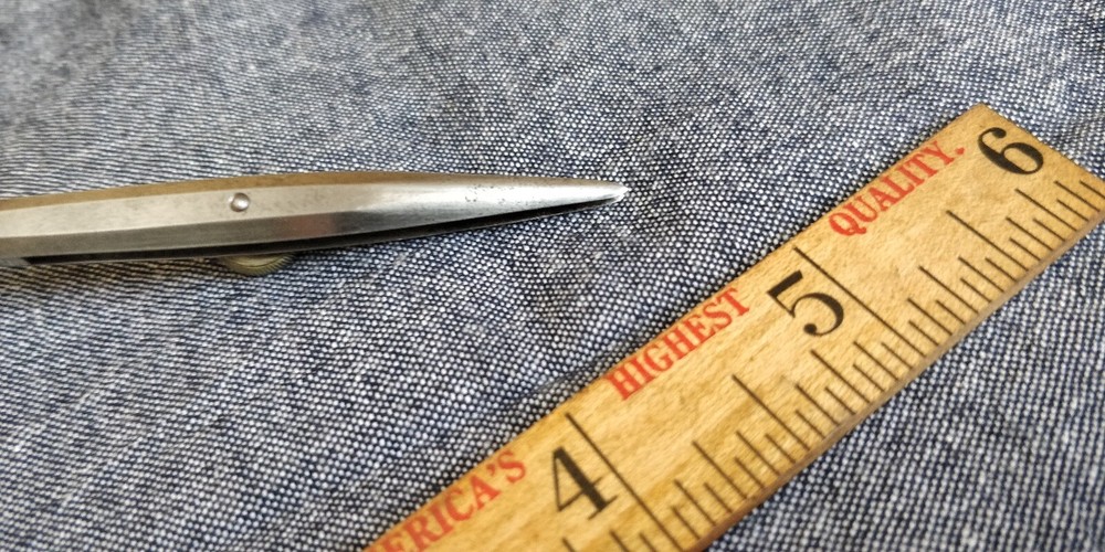 Vintage drafting Pen with white handle Bone?