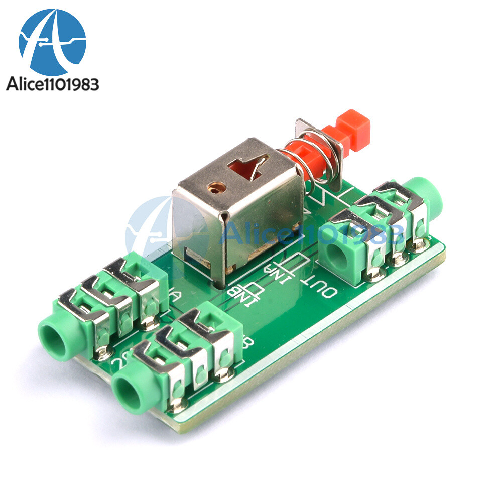 Audio Switching Board 3.5mm audio input A / B Group input Switch Select output