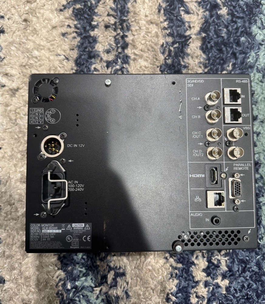 Ikegami 9" Full HD Multi-Format LCDMonitor