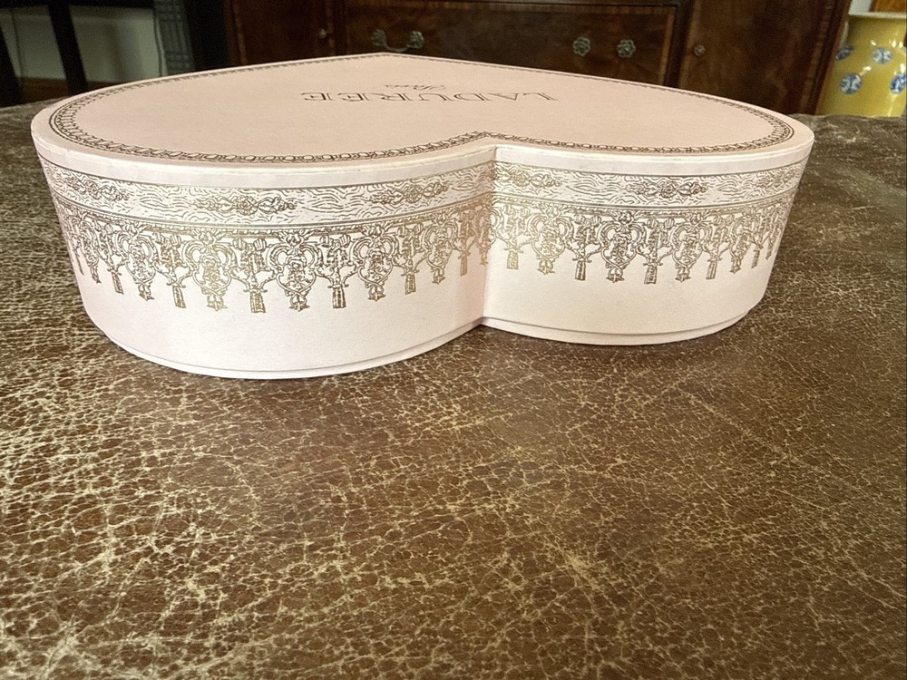 Ladurée Paris Pink Heart Shaped Box