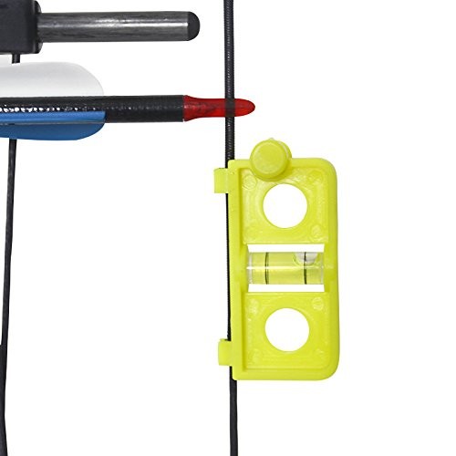 Outdoors Archery Hunting Bow and Arrow String Level Combo Kit Tuning Yellow