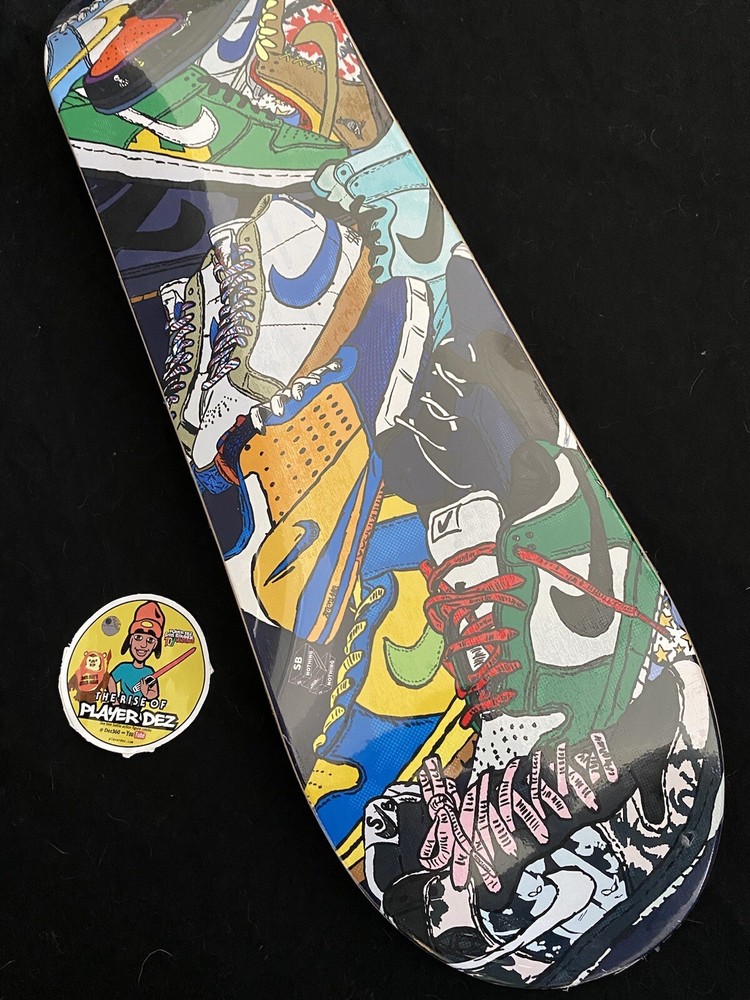 SUPER RARE OG Everywhere Nike SB Or NOTHING Dunks Skateboard Deck Carter Graphx