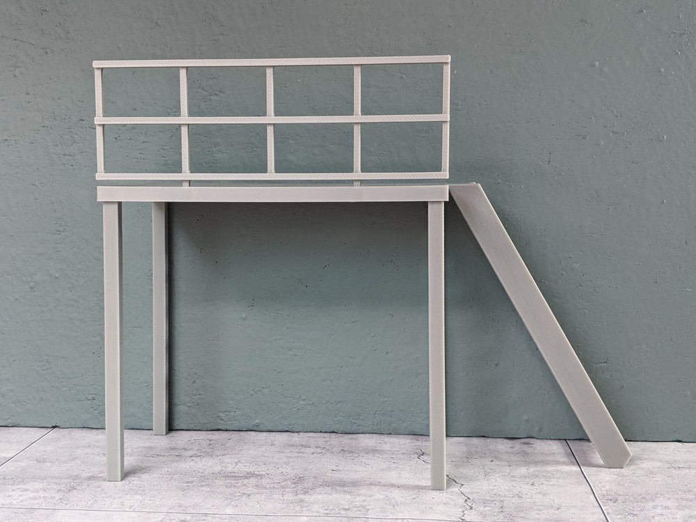 1/24 Scale Garage Loft Platform - Model Car Diorama Accessory