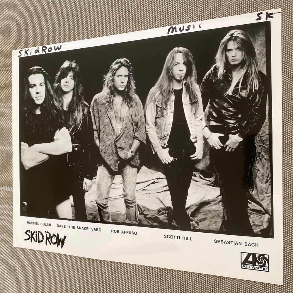 Skid Row Press Photo 8x10”. See Description.