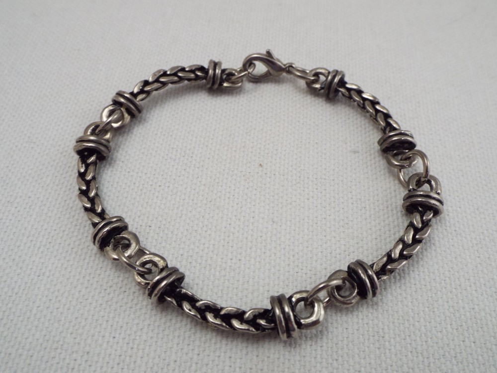 Silvertone Link Bracelet
