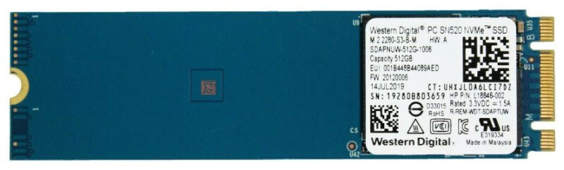 SDAPNUW-512G-1014 - 512GB Solid State Drive For Nitro 5 (AN515-54-599H-US)