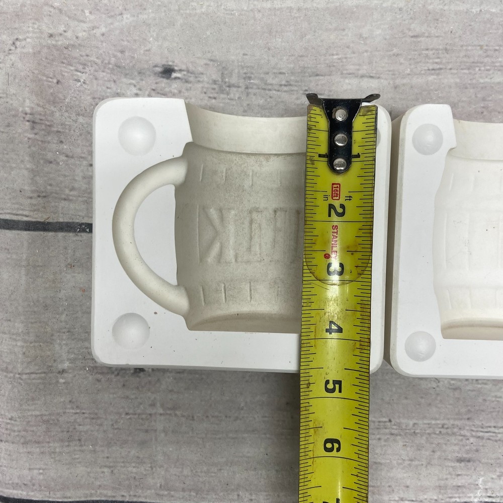 Unbranded Ceramic Casting Mold Milk Cup #R-735