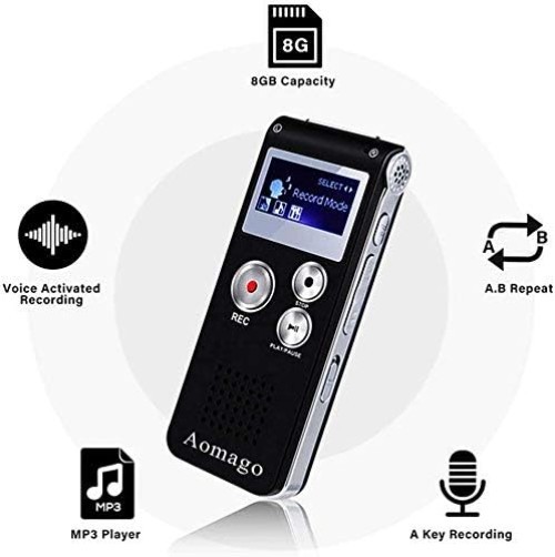 Sound Voice Activated Tape Recorder