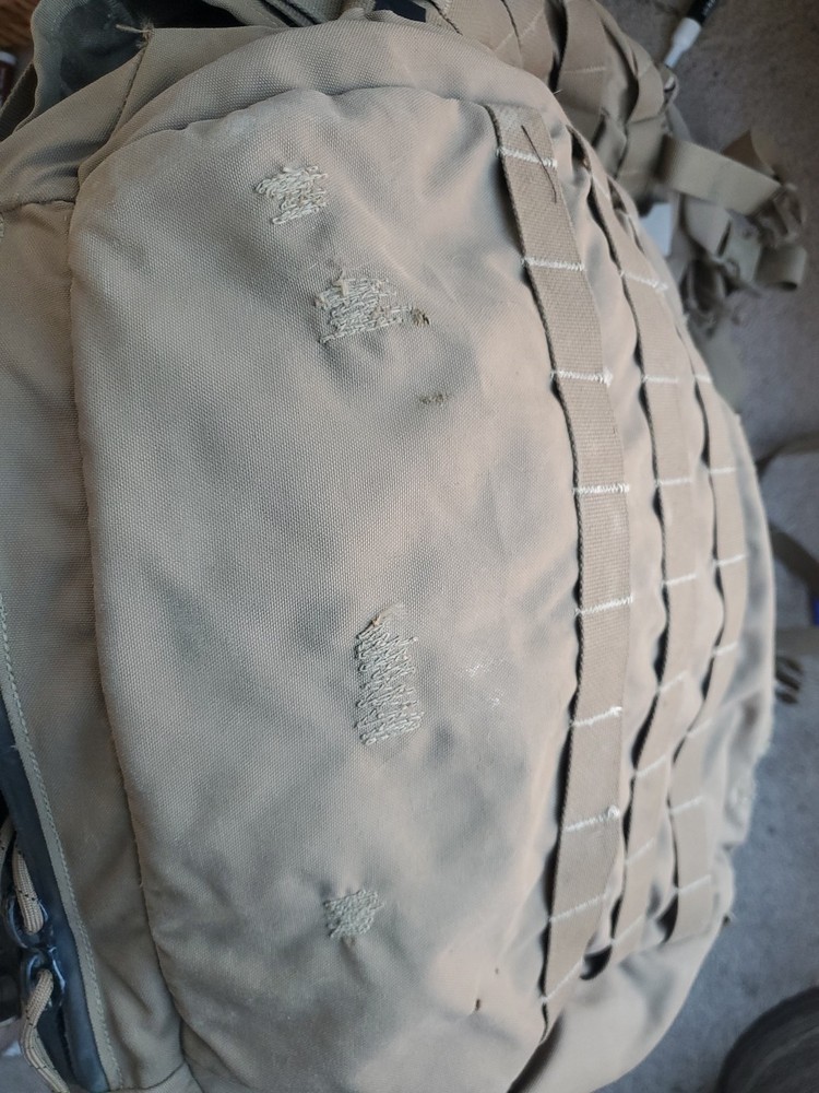 USMC FILBE rucksack Coyote complete field pack system Repaired