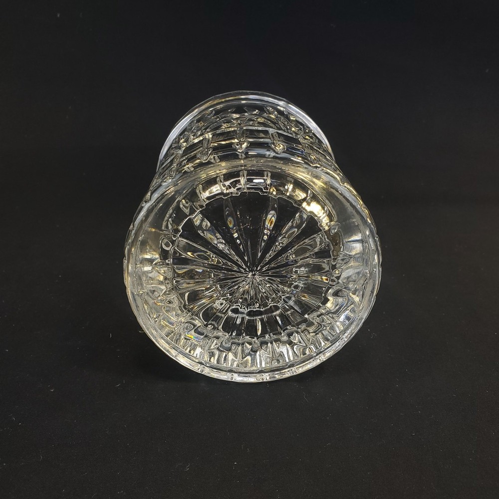 Vintage Crystal Cookie Biscut Barrel Jar
