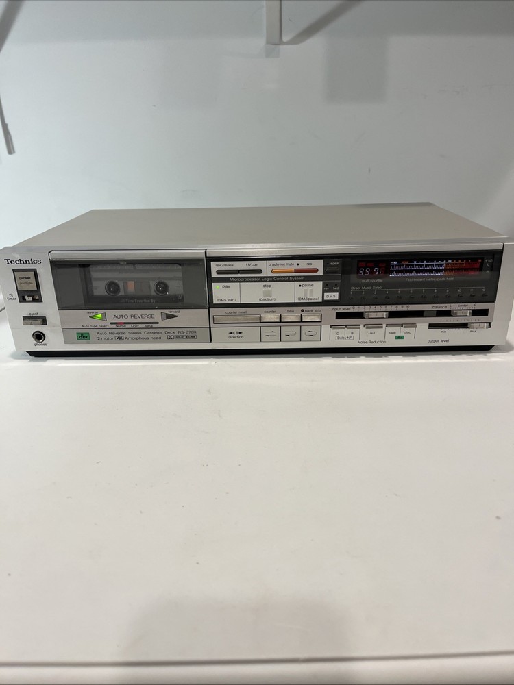 Technics RS-B78R Stereo Auto Reverse Cassette Deck RARE - Read Description