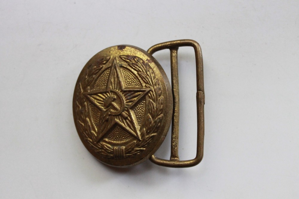 SOVIET army officer belt buckle USSR