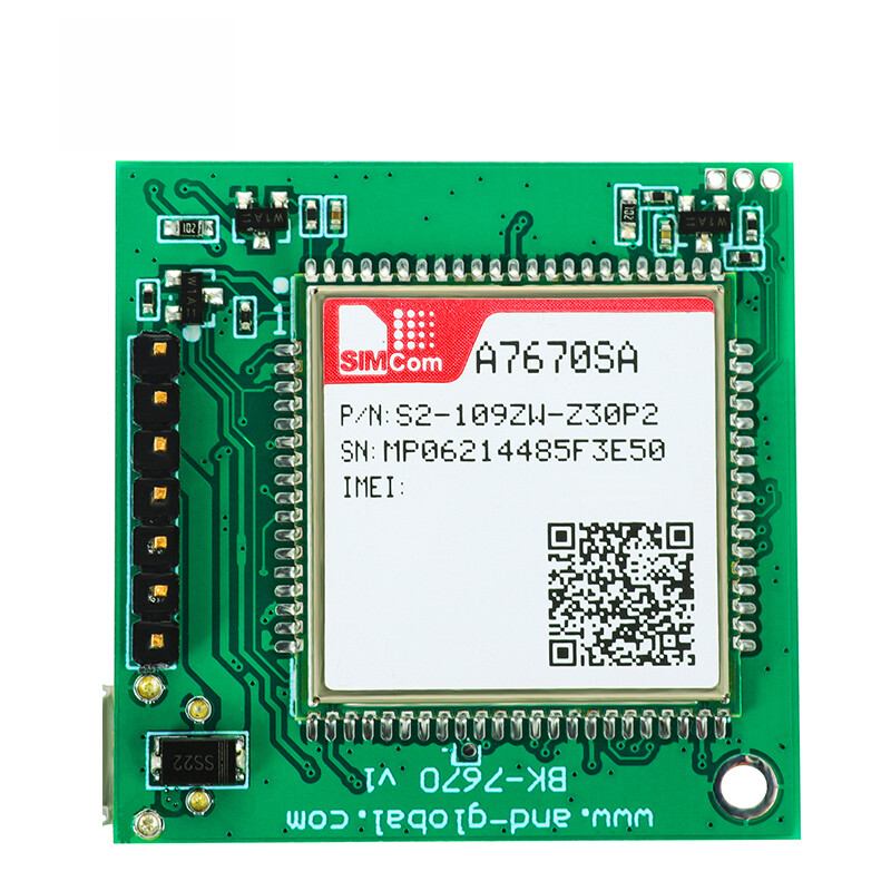 SIMCOM A7670SA 4G Module Cat 1 GSM GPS development Core Board TTL 2 SIM CARD
