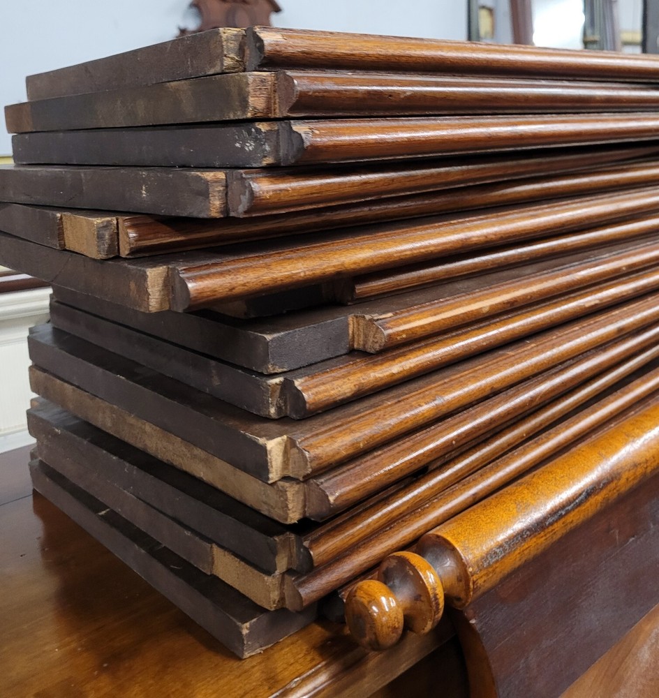 EXCEPTIONAL AMERICAN VICTORIAN WALNUT AND BURL BOOKCASE