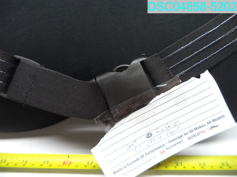 A-PCE Black Adjustable Lumbar Support Pillow